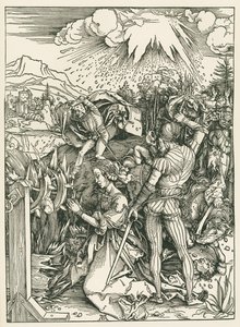 Das Martyrium der Heiligen Katharina von Alexandria, c.1498 von Albrecht Dürer or Duerer