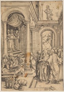 Die Darstellung der Jungfrau im Tempel von Albrecht Dürer