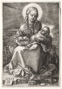 Die Jungfrau mit dem gewickelten Kind von Albrecht Dürer or Duerer