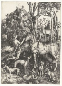 Die Vision des heiligen Eustachius von Albrecht Dürer or Duerer
