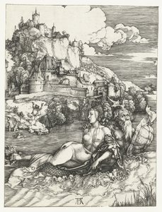 Die Entführung der Amymone durch das Seeungeheuer von Albrecht Dürer or Duerer