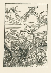 Die ewige Klage der Verdammten von Albrecht Dürer or Duerer