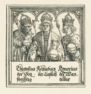 Triumphbogen für Kaiser Maximilian I. von Albrecht Dürer or Duerer