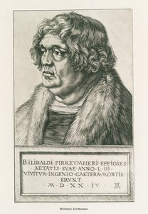 Willibald Pirckheimer von Albrecht Dürer or Duerer