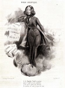 Porträt von George Sand