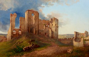 Ruinen der Burg Tenczyn