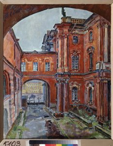 Der Innenhof der Eremitage (Sankt Petersburg)