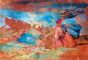 Christus geht auf dem Wasser, 1840