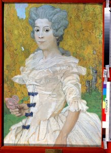 Porträt einer Marquise von Aleksandr Jakovlevic Golovin
