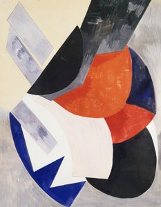 Farbiger Rhythmus von Aleksandra Aleksandrovna Ekster