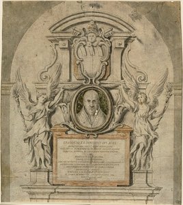 Entwurf für ein Denkmal für Papst Gregor XV.
