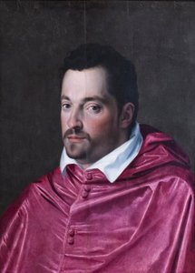 Porträt des Kardinals Ferdinando Medici von Alessandro Allori