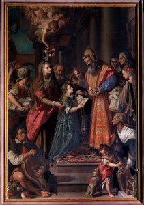Darstellung Mariens im Tempel von Alessandro Allori