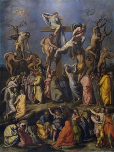 Die Kreuzabnahme, ca. 1560 von Alessandro Allori