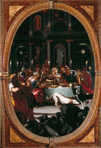 Das Bankett der Kleopatra von Alessandro Allori
