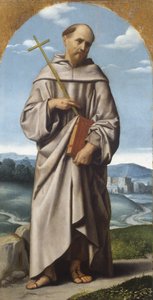 St. Franziskus, ca. 1529 von Alessandro Bonvicino Moretto
