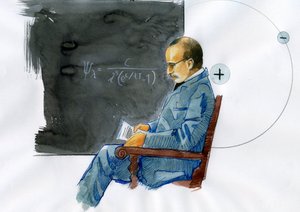 Max Planck, deutscher Physiker von Alessandro Lonati