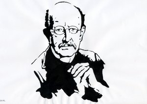 Max Planck, deutscher Physiker von Alessandro Lonati