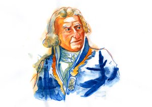 Porträt von Baron Antoine Augustin Parmentier (1737-1813), französischer Apotheker, Diätetiker und Agronom