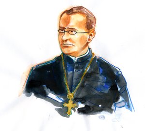 Porträt von Gregor Mendel (1822-1884), katholischer Mönch und Botaniker, Begründer der Genetik