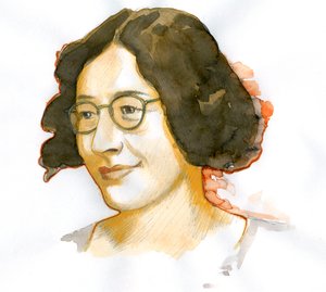 Porträt von Simone Weil (1909-1943), französische Philosophin von Alessandro Lonati
