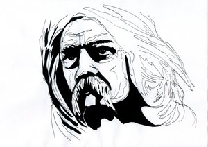 Porträt von Vercingetorix (72-46 v. Chr.), Häuptling der Arverner und Föderator der gallischen Völker von Alessandro Lonati