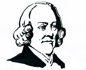 Porträt des Philosophen und Ökonomen Adam Smith (1723-1790) von Alessandro Lonati