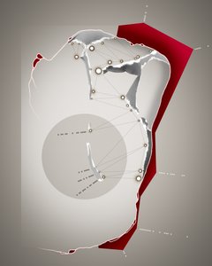 Ukraine von Russland angegriffen (Illustration)