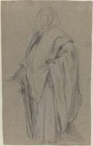 Porträt eines Prokurators [verso] von Alessandro Longhi or Pietro Longhi