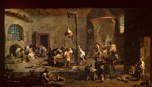 Ein Gericht der Inquisition, ca. 1710-20