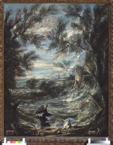 Heiliger Augustinus und das Baby
