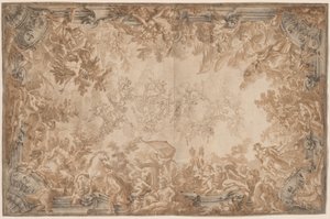 Der Triumph des Reiches, mit den vier Kontinenten