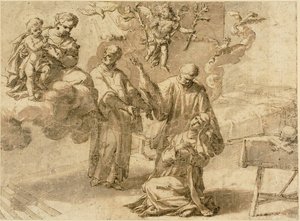 Vision der Heiligen Katharina von Siena
