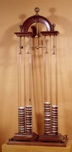 Stapel von Alessandro Volta, italienischer Physiker, Erfinder der elektrischen Batterie
