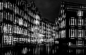 Lichter in der Nachtstadt von Alex Caminker