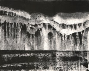 Dunkle Naturabstraktion