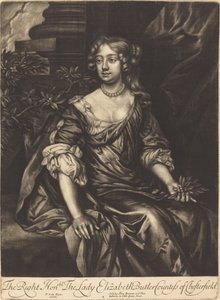 Die ehrenwerte Lady Elizabeth Butler, Gräfin von Chesterfield von Alexander Browne after Sir Peter Lely