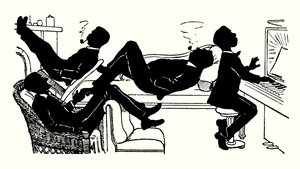 Illustration für We Three and Troddles von Alexander Carruthers Gould