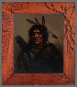 Indischer Mann mit Köcher von Alexander Davis Cooper