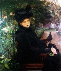 Herbstrosen von Alexander Demetrius Goltz