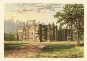 Drakelowe Hall, Derbyshire, England von Alexander Francis (after) Lydon