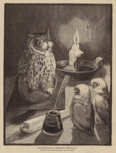 Licht und Lernen; oder, Vorbereitung auf das Schulende von Alexander Francis (after) Lydon