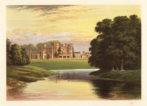 Sundorne Castle, Shropshire, England von Alexander Francis (after) Lydon