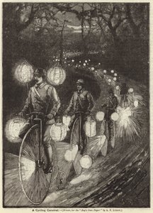 Ein Radfahrkarneval von Alexander Francis Lydon