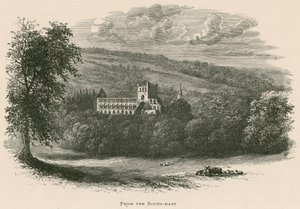 Jedburgh Abbey, von Südosten von Alexander Francis Lydon