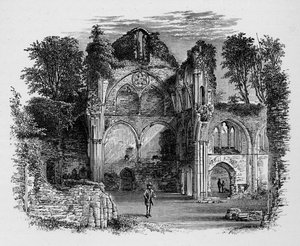 Südliches Querschiff, Netley Abbey, um 1880, 1897 von Alexander Francis Lydon