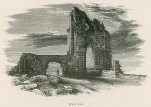 Whitby Abbey, Westende