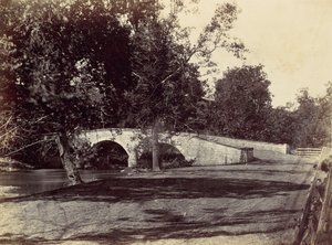 Burnside Bridge, über den Antietam, nahe Sharpsburg, Nr. 1 von Alexander Gardner