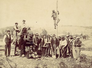 Militärisches Telegrafenkorps, Armee des Potomac, Berlin, Oktober 1862