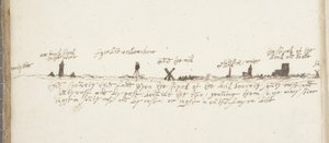 Tagebuch von Alexander Gillespie, Detail, 1663 von Alexander Gillespie